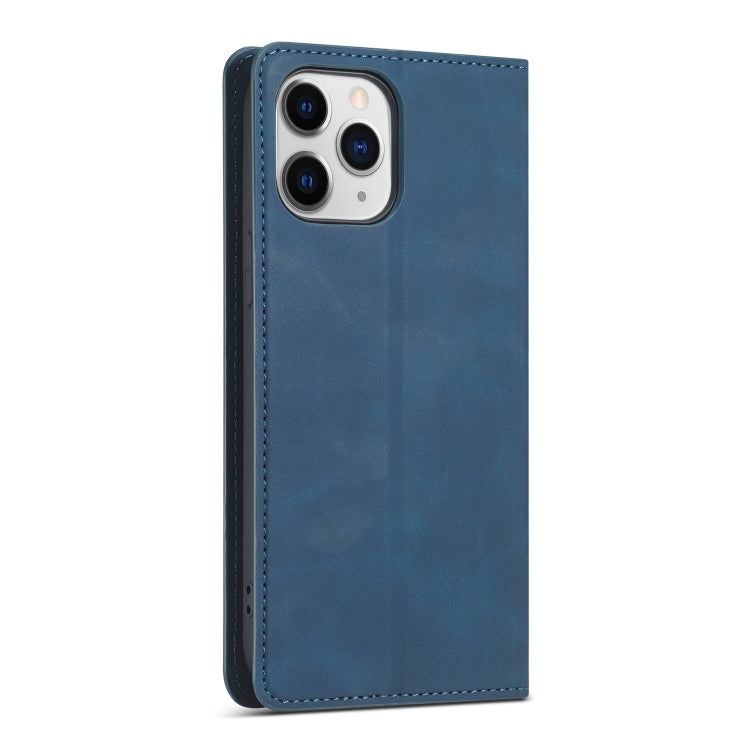 For iPhone 13 Pro Forwenw Dream Series Magnetic Oil Edge Horizontal Flip Leather Case with Holder & Card Slot & Photo Frame & Wallet (Blue) - HoMEdemic™ 