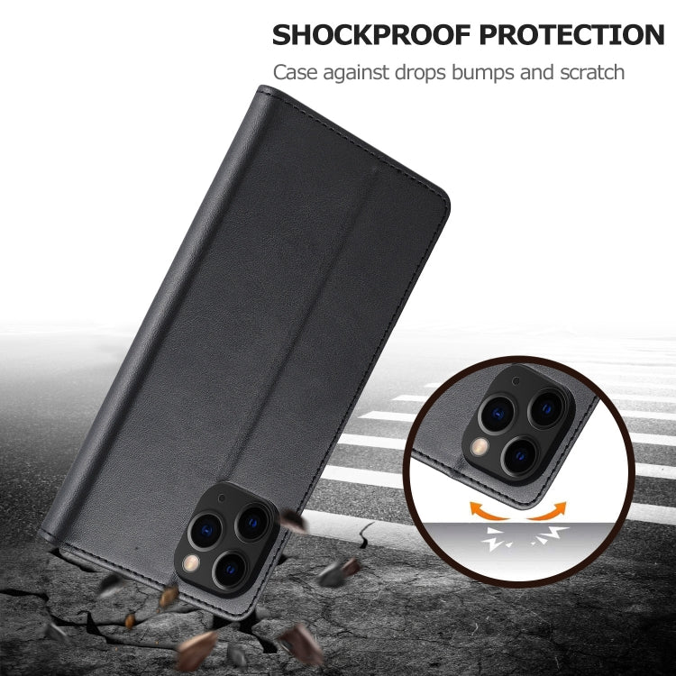 For iPhone 13 Pro LC.IMEEKE Calf Texture Horizontal Flip Leather Case with Holder & Card Slots & Wallet (Black) - HoMEdemic™ 