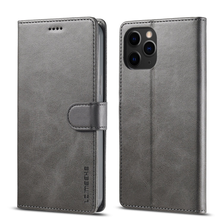 For iPhone 13 Pro LC.IMEEKE Calf Texture Horizontal Flip Leather Case with Holder & Card Slots & Wallet (Grey) - HoMEdemic™ 