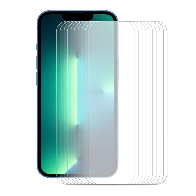 For iPhone 13 Pro Max 10pcs ENKAY Hat-Prince 0.26mm 9H 2.5D Curved Edge Tempered Glass Screen Protector - HoMEdemic™ 
