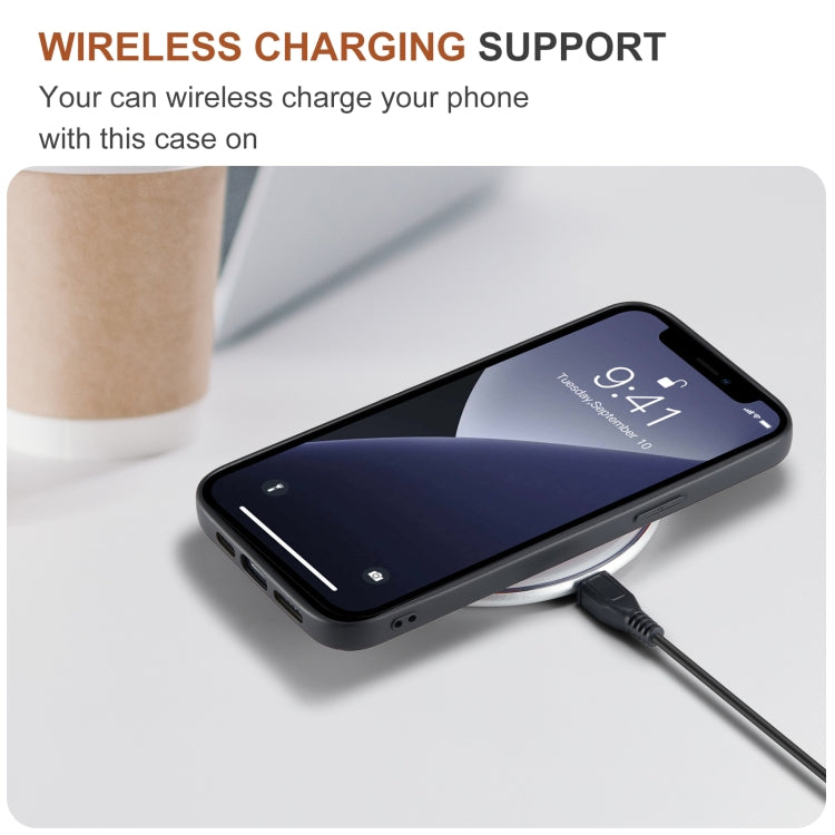 For iPhone 13 Pro Max DG.MING M1 Series 3-Fold Multi Card Wallet Shockproof Case with Holder Function (Brown) - HoMEdemic™ 