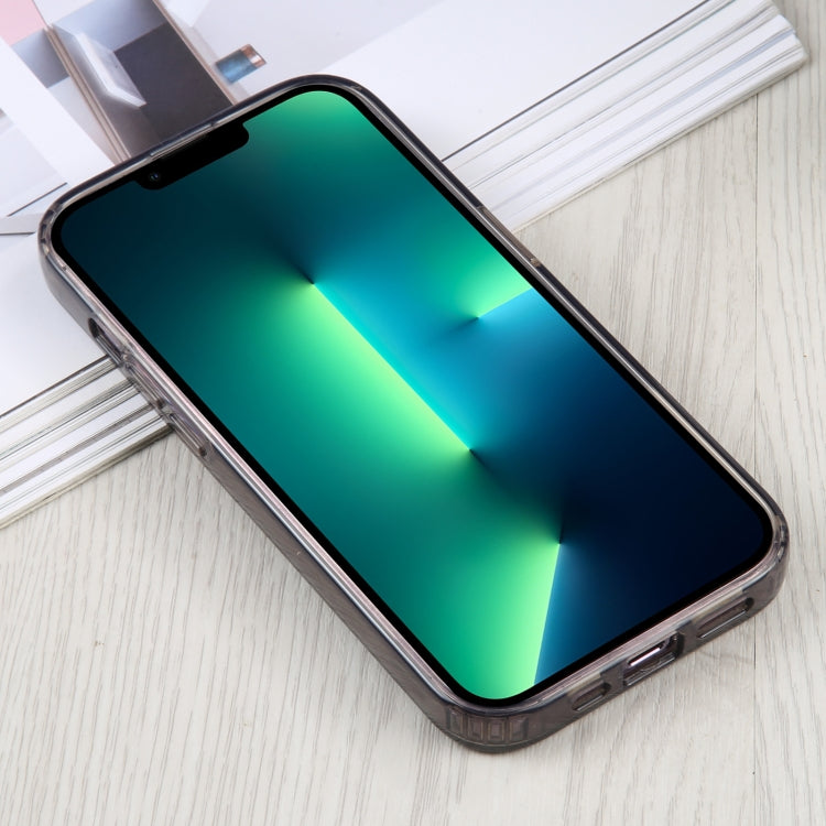 For iPhone 13 Pro Max GEBEI Acrylic Phone Case(Transparent Black) - HoMEdemic™ 