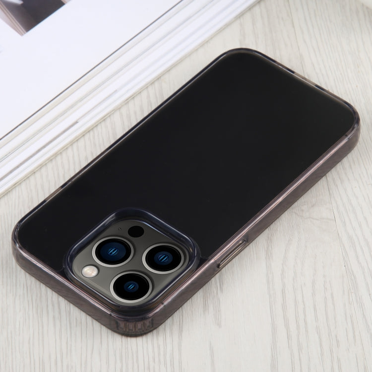 For iPhone 13 Pro Max GEBEI Acrylic Phone Case(Transparent Black) - HoMEdemic™ 