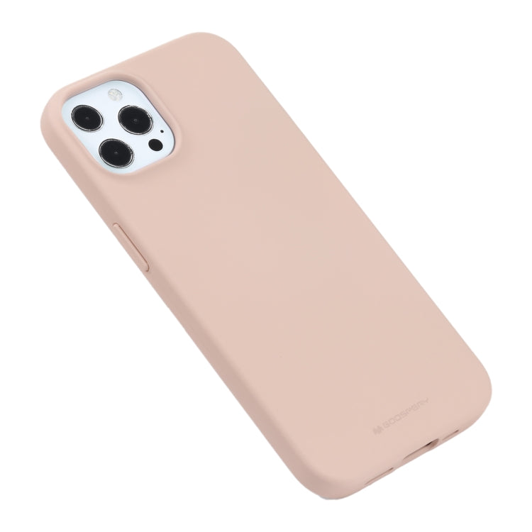For iPhone 13 Pro Max GOOSPERY SOFT FEELING Liquid TPU Shockproof Soft Case (Light Pink) - HoMEdemic™ 