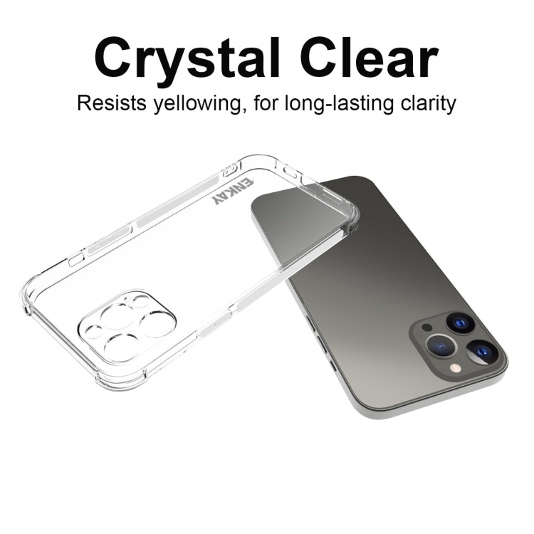 For iPhone 13 Pro Max Hat-Prince ENKAY Clear TPU Shockproof Soft Case Drop Protection Cover - HoMEdemic™ 
