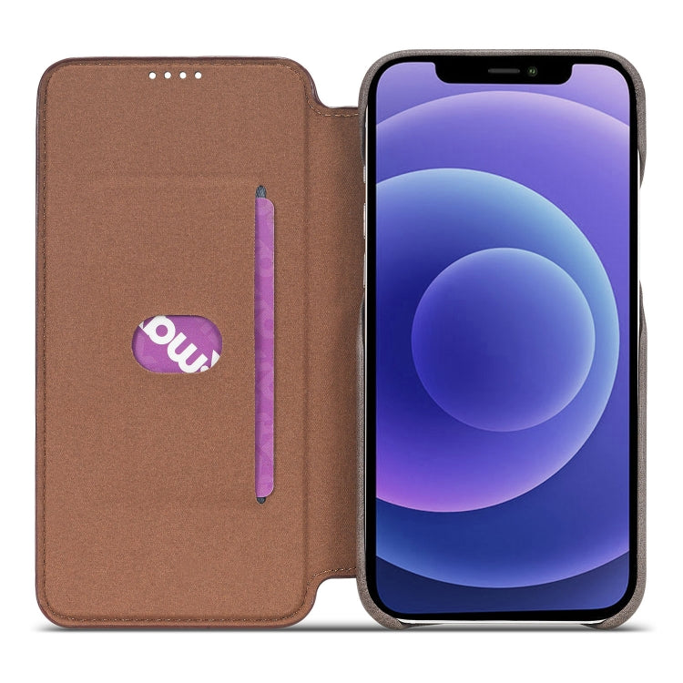 For iPhone 13 Pro Max LC.IMEEKE Hon Ancient Series Horizontal Flip Leather Case with Holder & Card Slot (Coffee) - HoMEdemic™ 