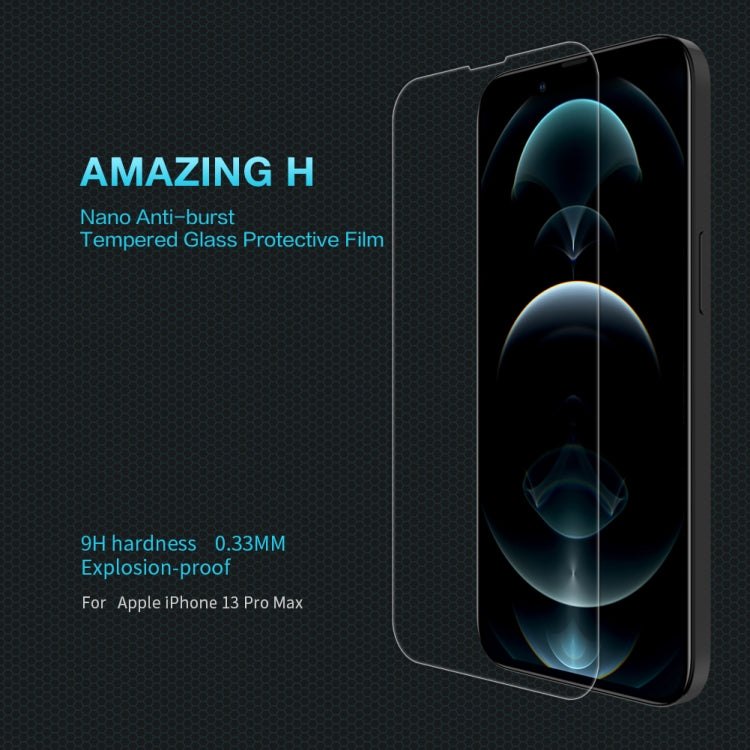 For iPhone 13 Pro Max NILLKIN H Explosion-proof Tempered Glass Film - HoMEdemic™ 