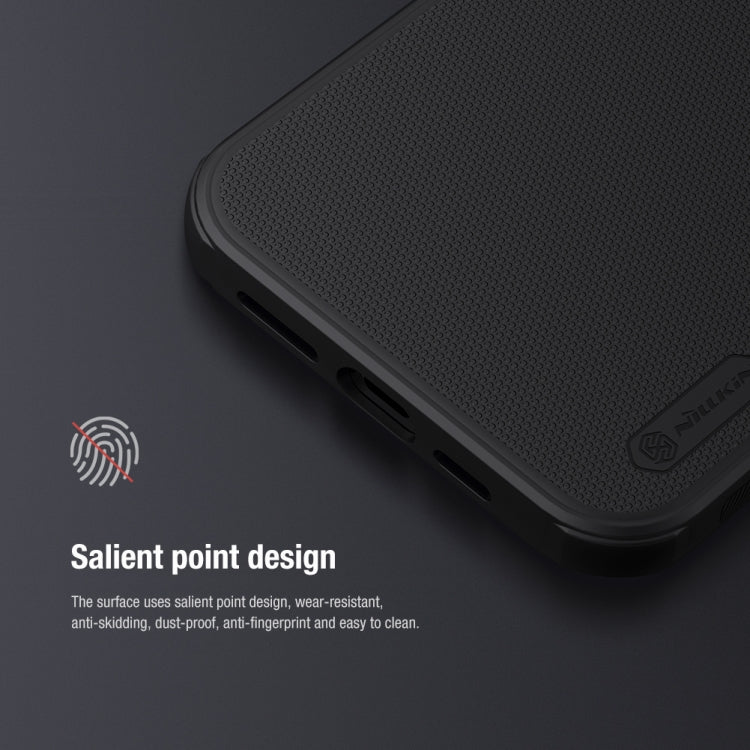 For iPhone 13 Pro Max NILLKIN Super Frosted Shield Pro PC + TPU Protective Case (Black) - HoMEdemic™ 