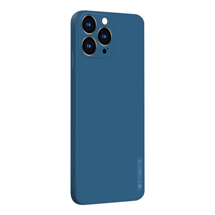 For iPhone 13 Pro Max PINWUYO Touching Series Liquid Silicone TPU Shockproof Case (Blue) - HoMEdemic™ 