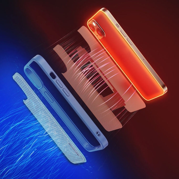 For iPhone 13 Pro Max ROCK Graphene Heat Dissipation Ultra-thin TPU Case (Blue) - HoMEdemic™ 