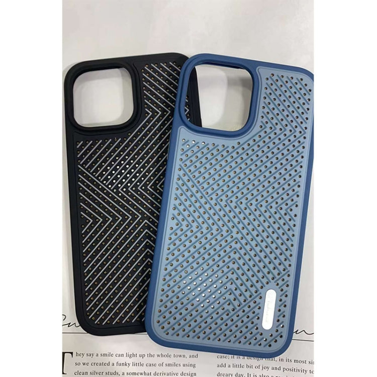 For iPhone 13 Pro Max ROCK Graphene Heat Dissipation Ultra-thin TPU Case (Blue) - HoMEdemic™ 
