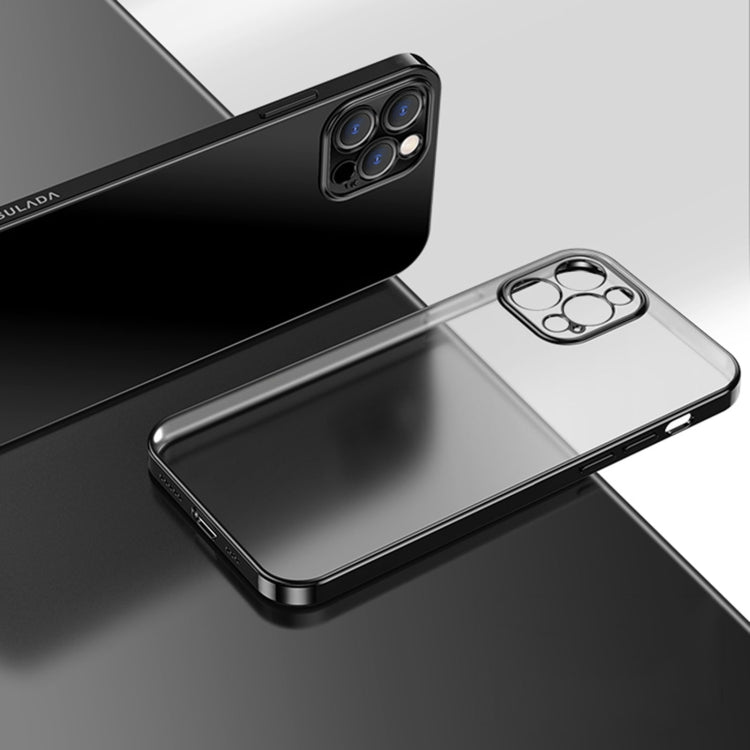 For iPhone 13 Pro Max SULADA Electroplating Shockproof Ultra-thin TPU Protective Case (Black) - HoMEdemic™ 
