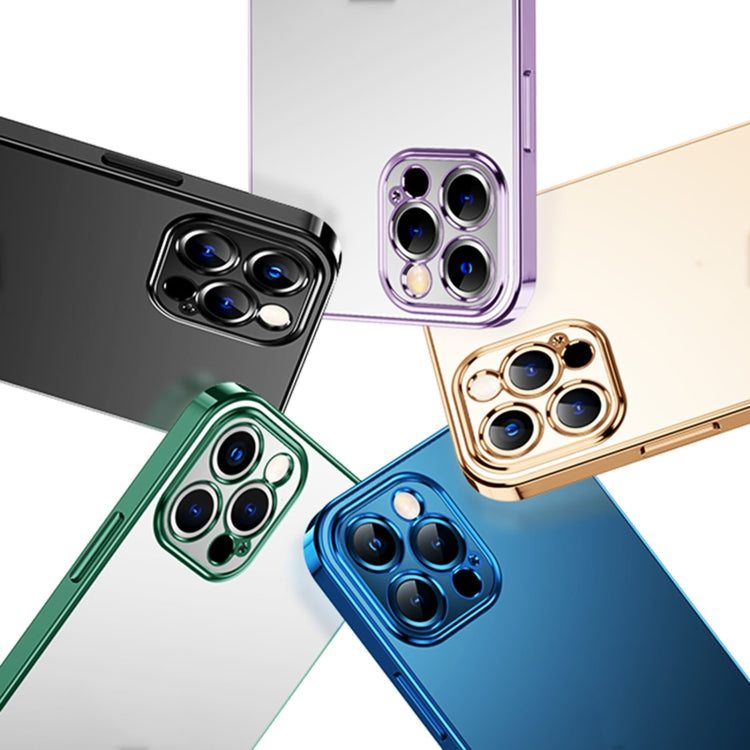 For iPhone 13 Pro Max SULADA Electroplating Shockproof Ultra-thin TPU Protective Case (Blue) - HoMEdemic™ 