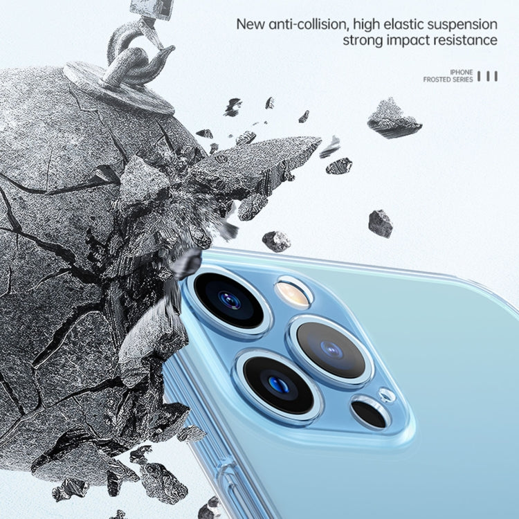 For iPhone 13 Pro Max SULADA Frosted Series Shockproof TPU Protective Case (Transparent) - HoMEdemic™ 