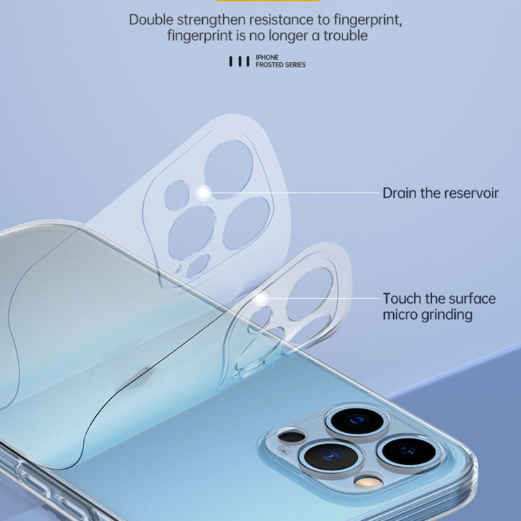 For iPhone 13 Pro Max SULADA Frosted Series Shockproof TPU Protective Case (Transparent) - HoMEdemic™ 