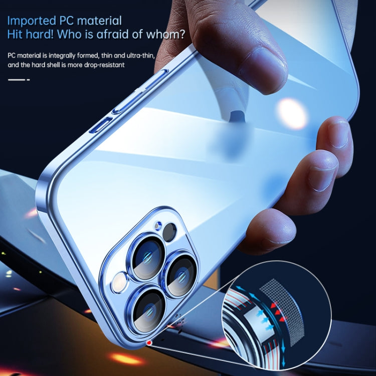 For iPhone 13 Pro Max SULADA JINGJIA Series Lens Protector PC Phone Case (Gold) - HoMEdemic™ 