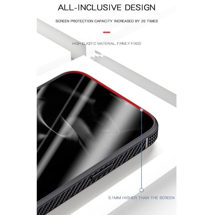 For iPhone 13 Pro Max iPAKY MG Series Transparent TPU + PC Airbag Shockproof Case (Blue) - HoMEdemic™ 