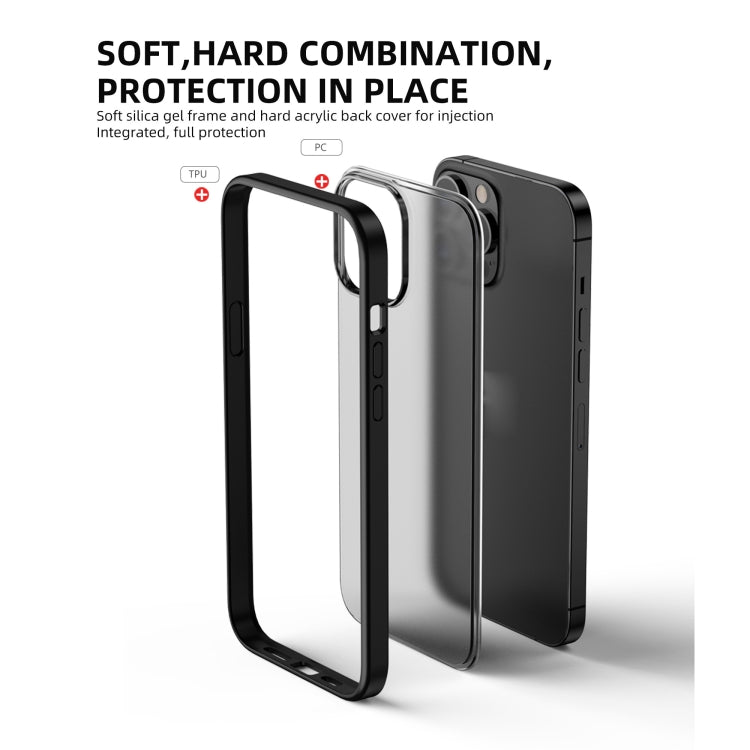 For iPhone 13 Pro Max iPAKY Magic Shadow Series TPU + PC Shockproof Protective Case (Black) - HoMEdemic™ 