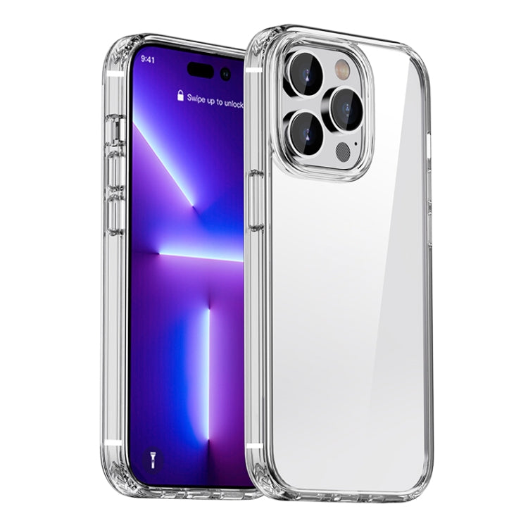 For iPhone 13 Pro Max iPAKY Shockproof PC + TPU Protective Phone Case (Transparent) - HoMEdemic™ 