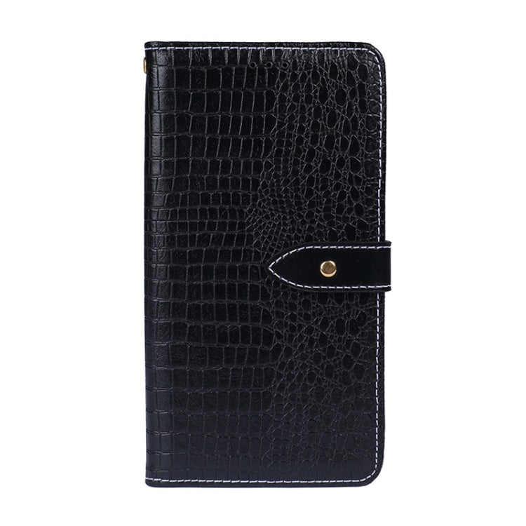 For iPhone 13 Pro Max idewei Crocodile Texture Horizontal Flip Leather Case with Holder & Card Slots & Wallet (Black) - HoMEdemic™ 