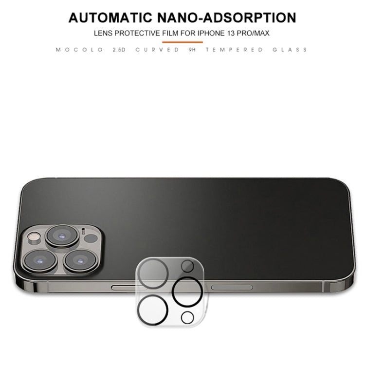 For iPhone 13 Pro Max mocolo 2.5D 9H Rear Camera Lens Tempered Glass Film - HoMEdemic™ 