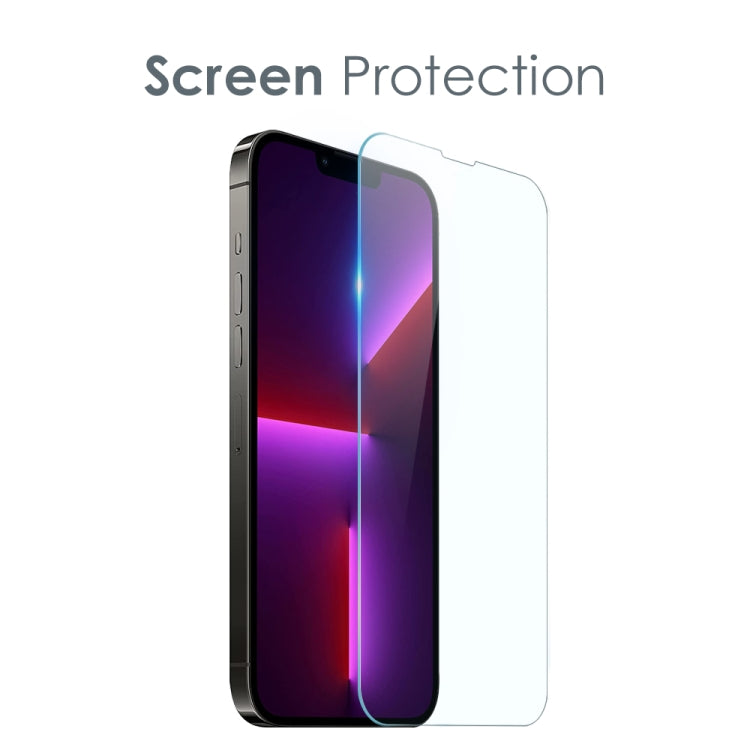For iPhone 13 Pro NORTHJO 3 in 1 TPU Phone Case with Screen Film and Lens Film(Clear) - HoMEdemic™ 