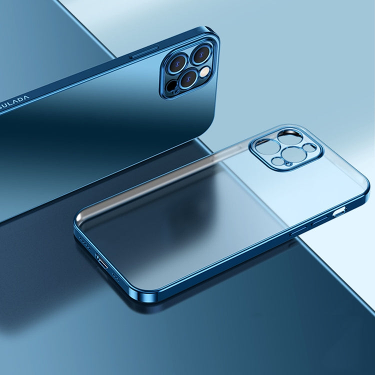 For iPhone 13 Pro SULADA Electroplating Shockproof Ultra-thin TPU Protective Case (Blue) - HoMEdemic™ 