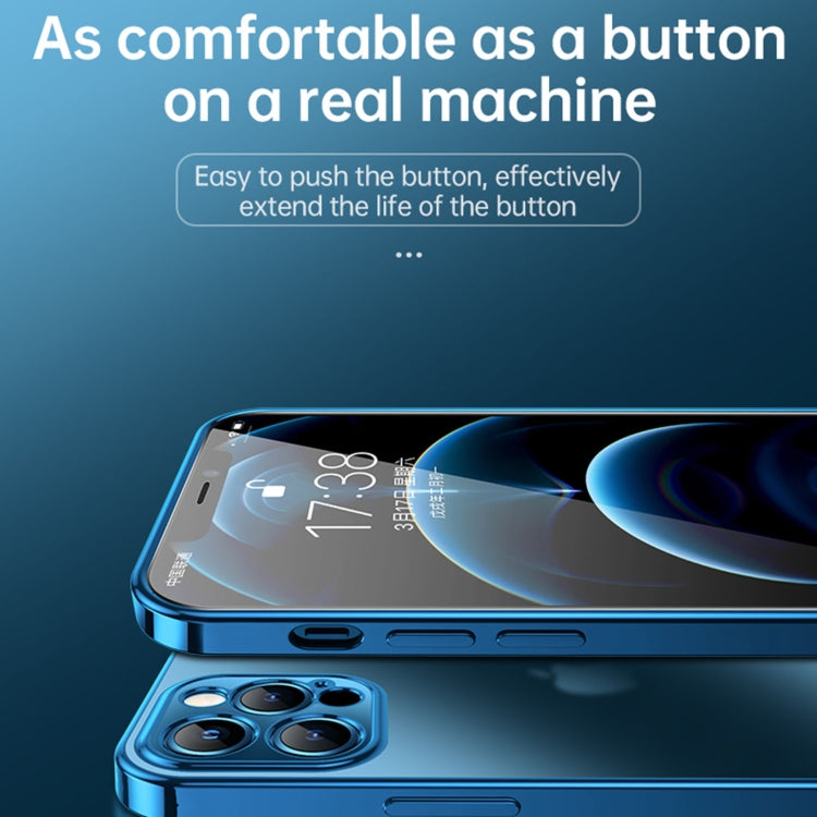 For iPhone 13 Pro SULADA Electroplating Shockproof Ultra-thin TPU Protective Case (Blue) - HoMEdemic™ 