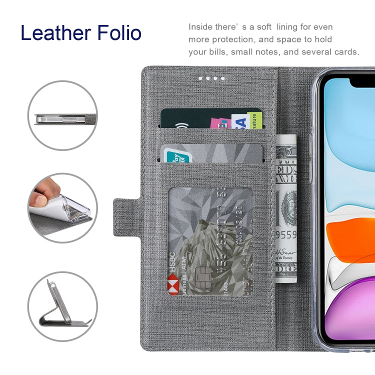 For iPhone 13 Pro ViLi K Series Dual-side Buckle Magsafe Leather Phone Case (Grey) - HoMEdemic™ 