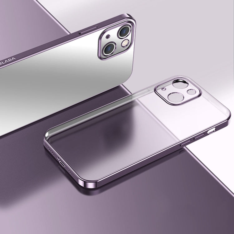 For iPhone 13 SULADA Electroplating Shockproof Ultra-thin TPU Protective Case(Purple) - HoMEdemic™ 
