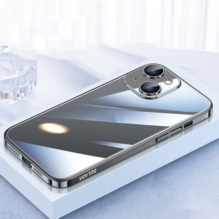 For iPhone 13 SULADA JINGJIA Series Lens Protector PC Phone Case(Black) - HoMEdemic™ 