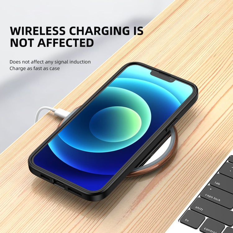 For iPhone 13 iPAKY Bright Color Series TPU + PC Shockproof Protective Case(Black) - HoMEdemic™ 