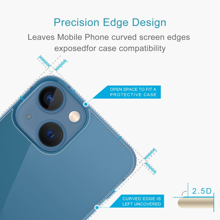 For iPhone 13 mini 0.26mm 9H 2.5D Tempered Glass Back Film - HoMEdemic™ 