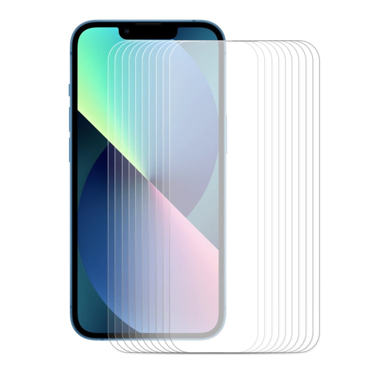 For iPhone 13 mini 10pcs ENKAY Hat-Prince 0.26mm 9H 2.5D Curved Edge Tempered Glass Screen Protector - HoMEdemic™ 