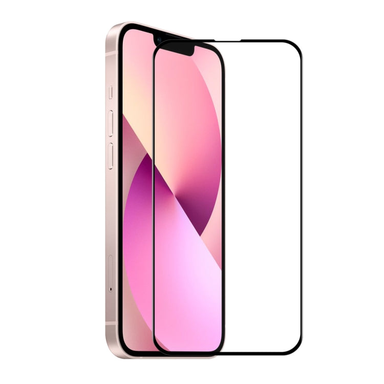 For iPhone 13 mini 1pcs ENKAY Hat-Prince Full Glue Tempered Glass 6D Full Coverage Anti-scratch Protector - HoMEdemic™ 