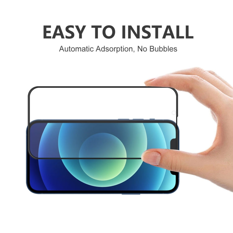 For iPhone 13 mini 2pcs ENKAY Hat-Prince Anti-drop Full Glue Tempered Glass Full Screen Film Anti-fall Protector - HoMEdemic™ 