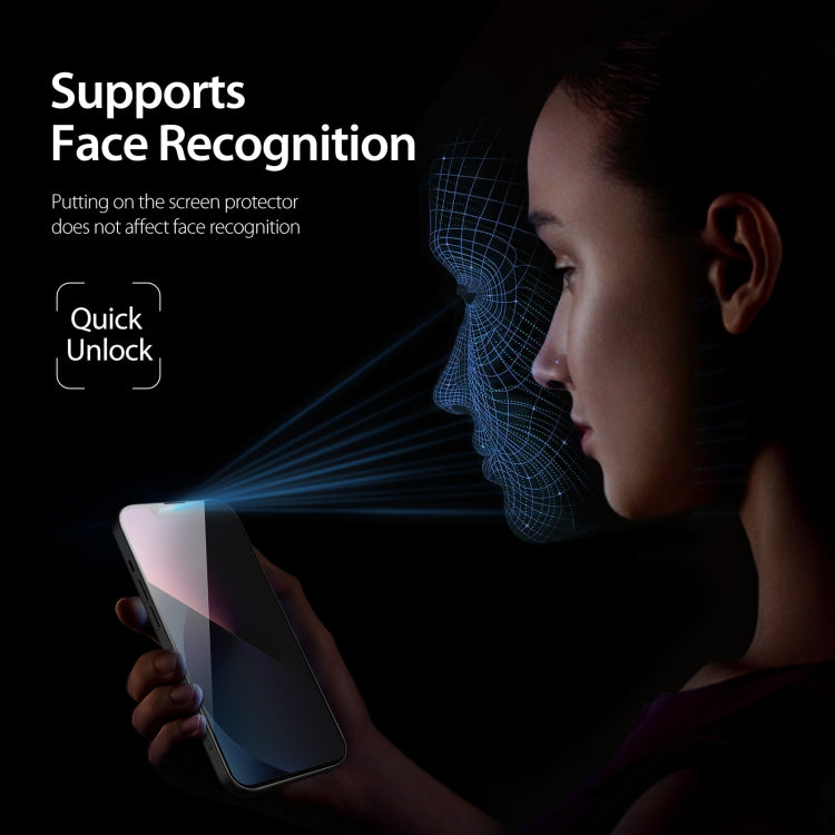 For iPhone 13 mini 5pcs DUX DUCIS 0.33mm 9H High Aluminum Anti-spy HD Tempered Glass Film - HoMEdemic™ 