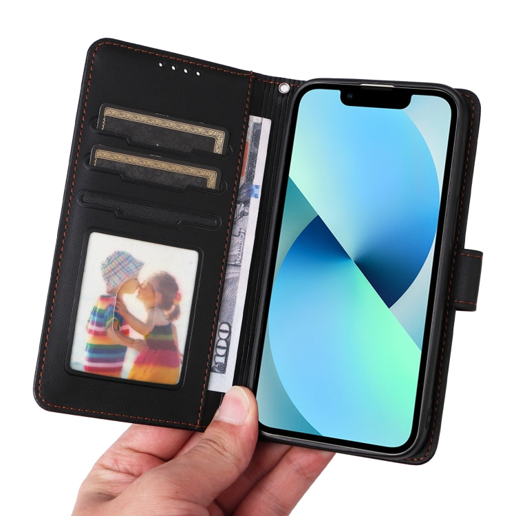 For iPhone 13 mini BETOPNICE BN-005 2 in 1 Detachable Imitate Genuine Leather Phone Case(Black) - HoMEdemic™ 