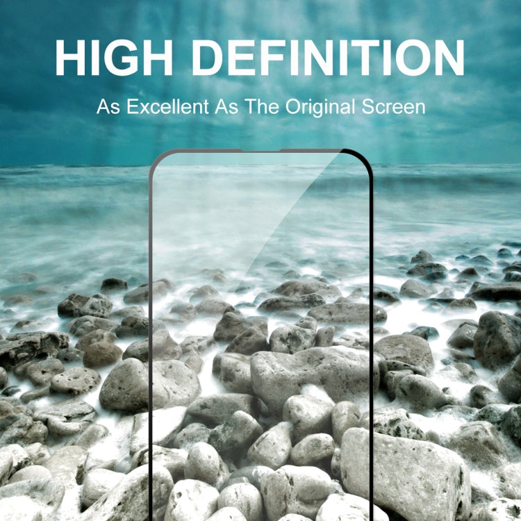 For iPhone 13 mini ENKAY Hat-Prince Full Glue 0.26mm 9H 2.5D Tempered Glass Screen Protector Full Coverage Film - HoMEdemic™ 