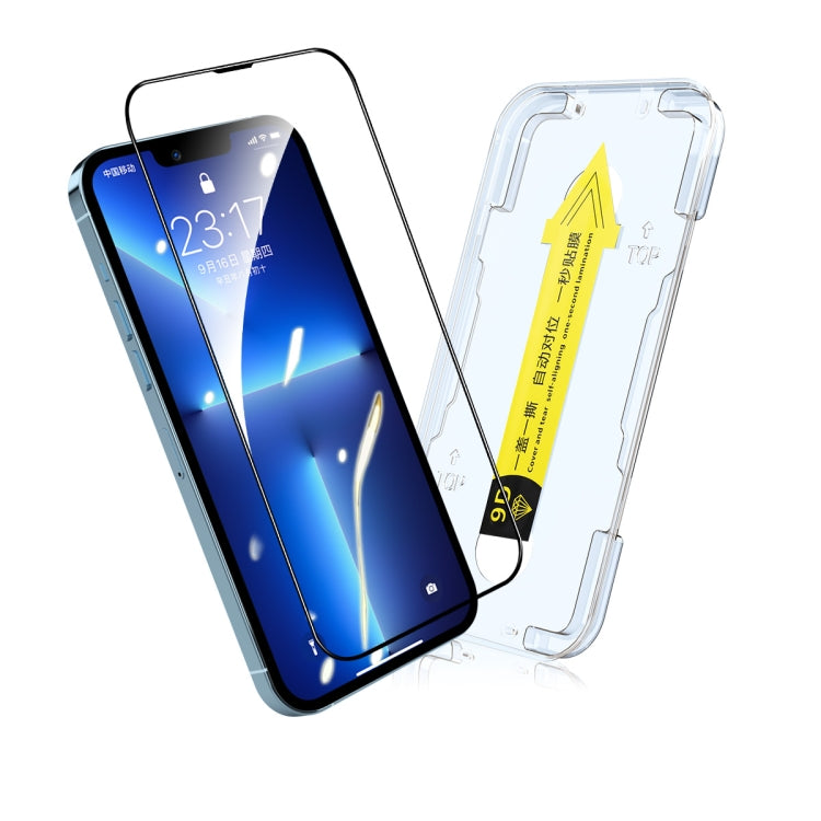 For iPhone 13 mini ENKAY Quick Stick Tempered Glass Film - HoMEdemic™ 