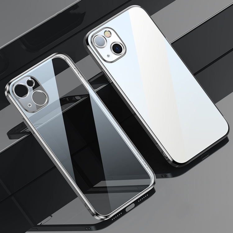 For iPhone 13 mini SULADA Elastic Silicone Edge Frame + TPU All-inclusive Anti-fall Case (Silver) - HoMEdemic™ 