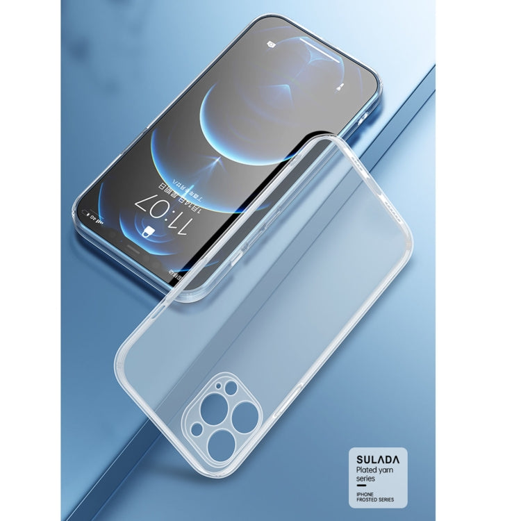 For iPhone 13 mini SULADA Frosted Series Shockproof TPU Protective Case (Transparent) - HoMEdemic™ 