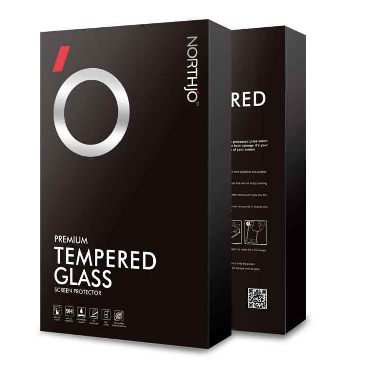 For iPhone 14 / 13 Pro / 13 NORTHJO A++ Screen Protector Full Glue Silk Printing Tempered Glass Film - HoMEdemic™ 