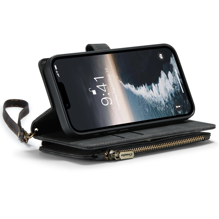 For iPhone 14 CaseMe C30 Multifunctional Phone Leather Case (Black) - HoMEdemic™ 