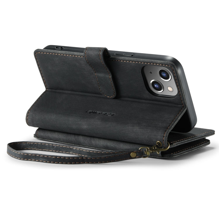 For iPhone 14 CaseMe C30 Multifunctional Phone Leather Case (Black) - HoMEdemic™ 