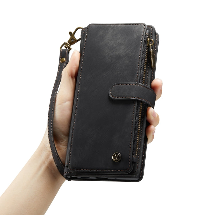 For iPhone 14 CaseMe C30 Multifunctional Phone Leather Case (Black) - HoMEdemic™ 