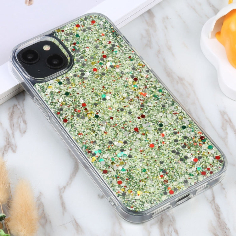 For iPhone 14 DFANS DESIGN Starlight Shining TPU+PC Phone Case(Green) - HoMEdemic™ 