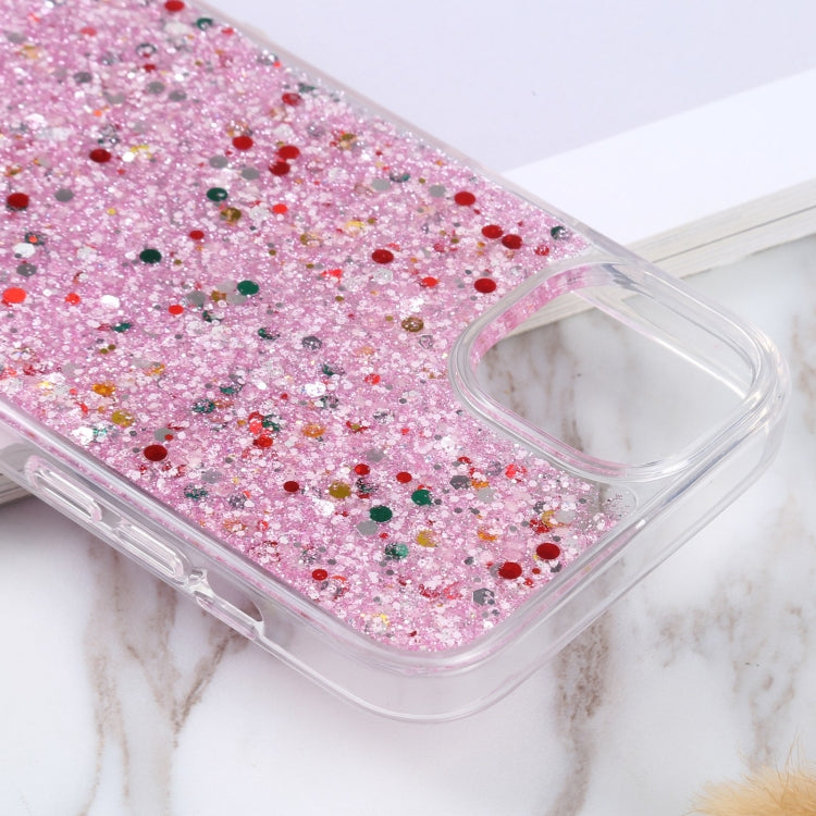 For iPhone 14 DFANS DESIGN Starlight Shining TPU+PC Phone Case(Pink) - HoMEdemic™ 