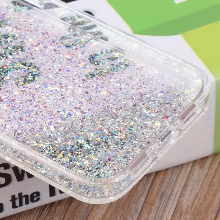 For iPhone 14 DFANS DESIGN Starry Sky Epoxy Phone Case (Silver) - HoMEdemic™ 