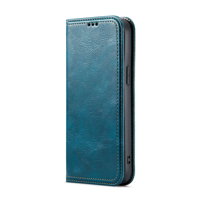 For iPhone 14 FIERRE SHANN Vintage Bark Texture Wallet Leather Phone Case(Green) - HoMEdemic™ 